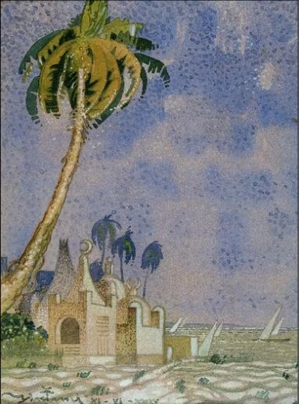 Paesaggio libico, 1935